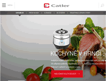Tablet Screenshot of catler.cz